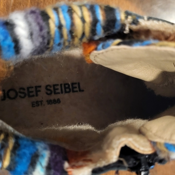 JOSEF SEIBEL Maren 06 Boots In Black Sz 39 - Picture 6 of 9